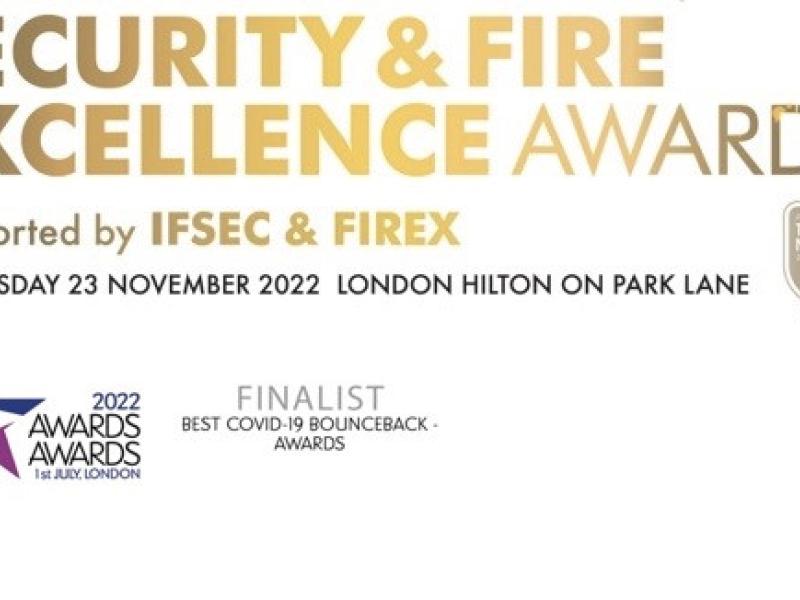 Security Fire Awards Logo Award 2022