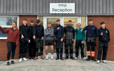 The Focus Training Group’s New Plumbing and Domestic Heating Technician Apprentices